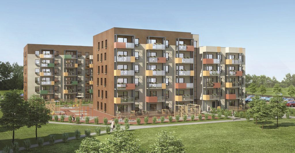 Naujoji Pilaitė 10 kvartalas (Įsruties g. 23) - Multi apartment - visualization