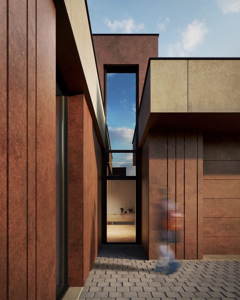 OBELÚ 3 etapas (Sapnų al. 18, 18A, 18B, 18C, 18D, 18E, 18F, 18G, 18GH) - Private house community - visualization