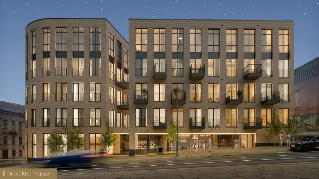 Senamiesčio sodai 2 etapas (Seinų g. 4) - Multi apartment - visualization