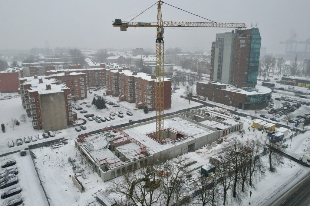 BALTIJOS PANORAMA 1 etapas (B1) (Baltijos pr. 119) - Korterelamu - ehituse fotod