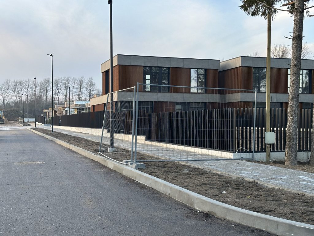 OBELÚ 1 etapas (Obelų al. 1, 3, 5, 7, 9, 11, 13, 15, 17, 19, 21, 23) - Private house community - construction photos