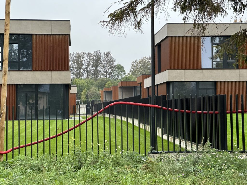 OBELÚ 1 etapas (Obelų al. 1, 3, 5, 7, 9, 11, 13, 15, 17, 19, 21, 23) - Private house community - construction photos