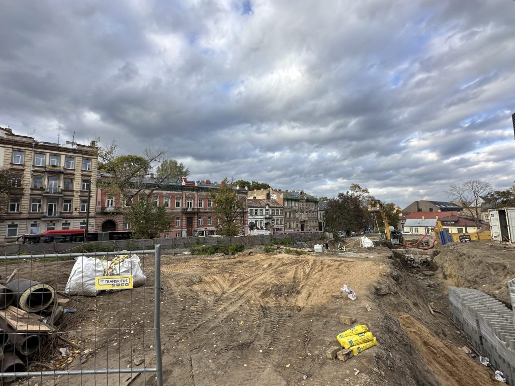 Senamiesčio sodai 2 etapas (Seinų g. 4) - Multi apartment - construction photos