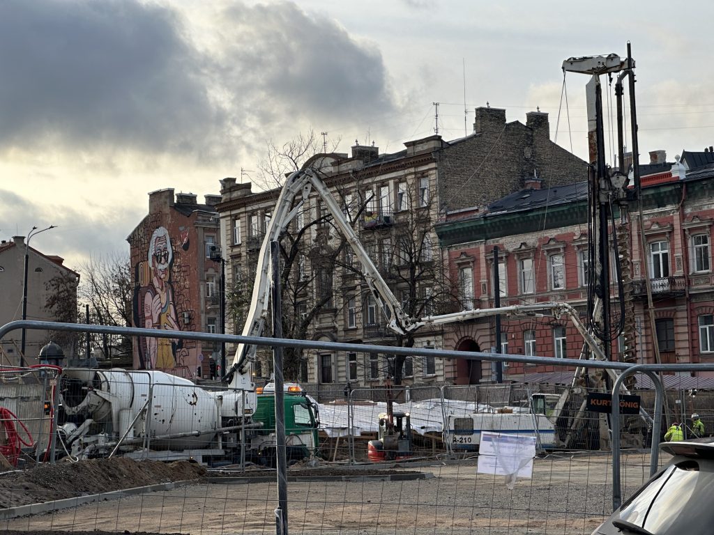 Senamiesčio sodai 2 etapas (Seinų g. 4) - Multi apartment - construction photos