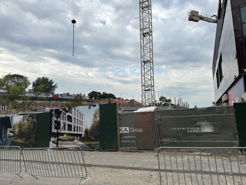 Senamiesčio sodai 2 etapas (Seinų g. 4) - Multi apartment - construction photos