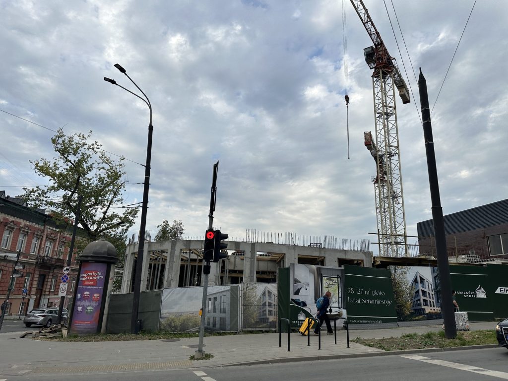 Senamiesčio sodai 2 etapas (Seinų g. 4) - Multi apartment - construction photos