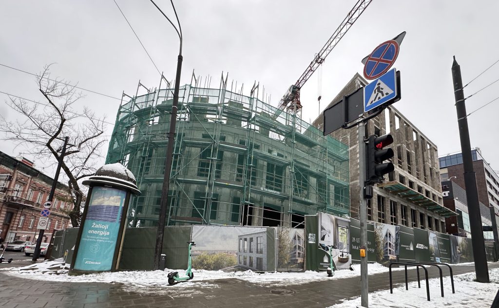 Senamiesčio sodai 2 etapas (Seinų g. 4) - Multi apartment - construction photos