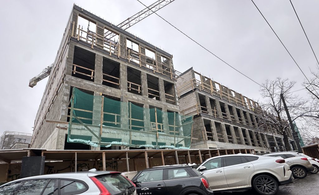 Senamiesčio sodai 2 etapas (Seinų g. 4) - Multi apartment - construction photos