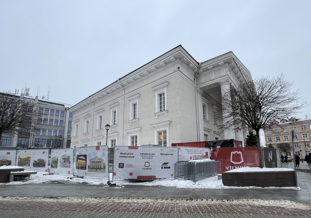 Vilniaus Rotušės rekonstrukcija (Didžioji g. 31) - Kitas kultūros ar pramogų objektas - statybų nuotraukos