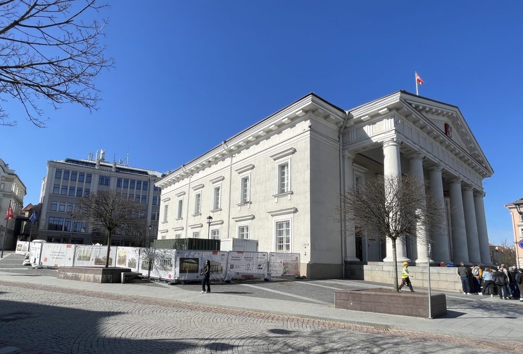 Vilniaus Rotušės rekonstrukcija (Didžioji g. 31) - Kitas kultūros ar pramogų objektas - statybų nuotraukos