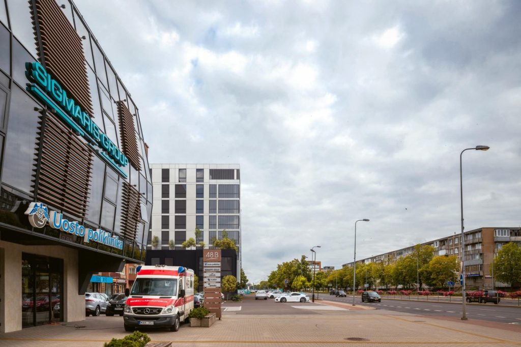 Uosto poliklinika (Taikos pr. 48C) - Health center - visualization