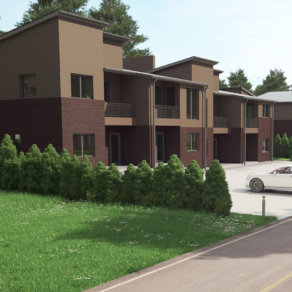 Visorių kotedžai ir butai (butai) (Onos Miciūtės g. 2, 4) - Korterelamu - visuaalne