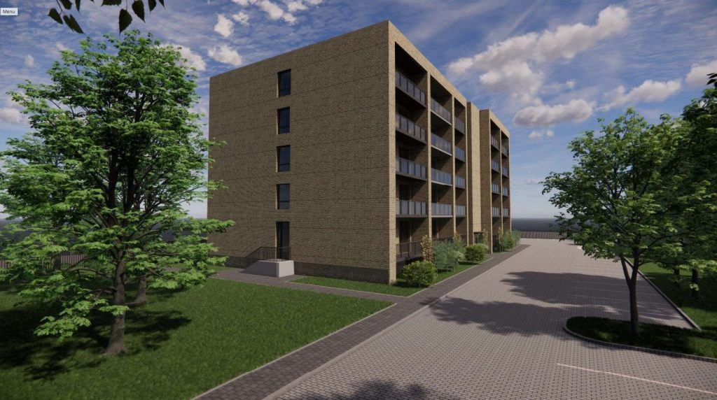 Beržų g. 4 (Beržų g. 4) - Multi apartment - visualization