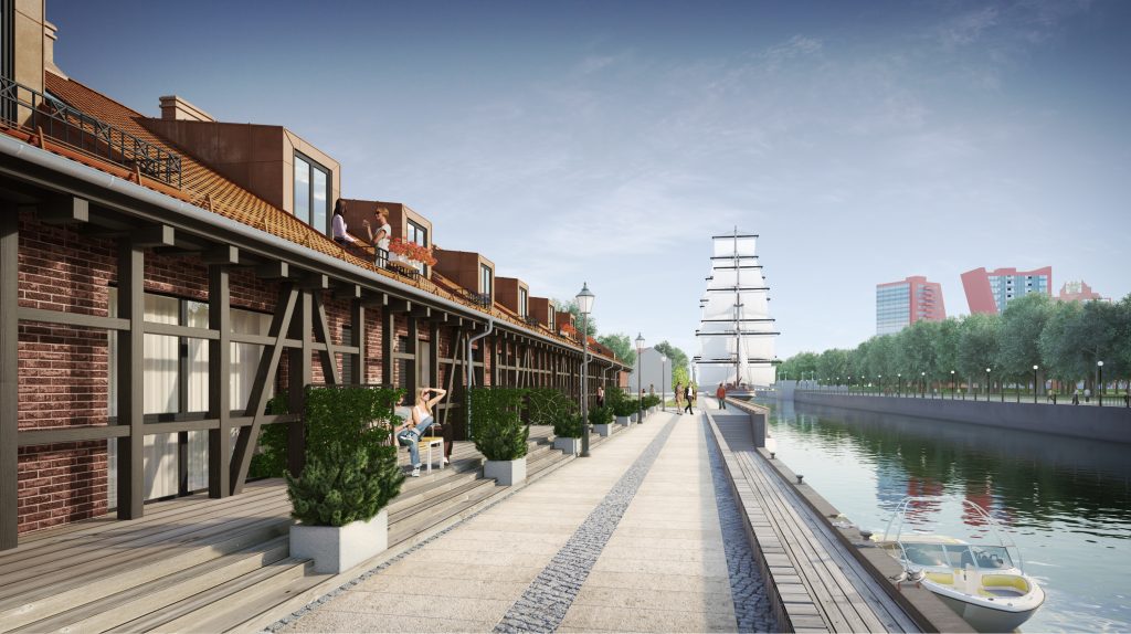 Dangės krantinės (Turgaus g. 37A) - Multi apartment - visualization