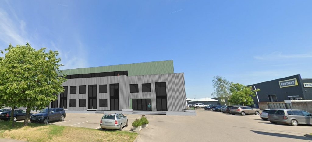 Draugystės verslo centras (Draugystės g. 13A) - Office center - visualization