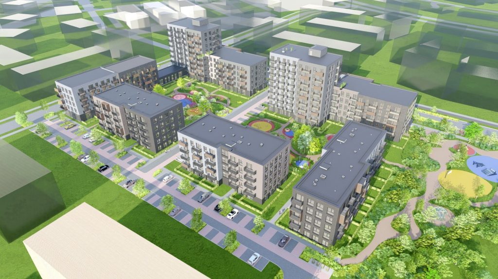 CITUS Kadrai 3 etapas (Grigalaukio g. 53) - Multi apartment - visualization