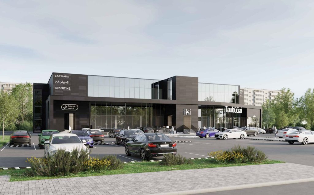 Jotvingių g. 15 (Jotvingių g. 15) - Shopping center - visualization