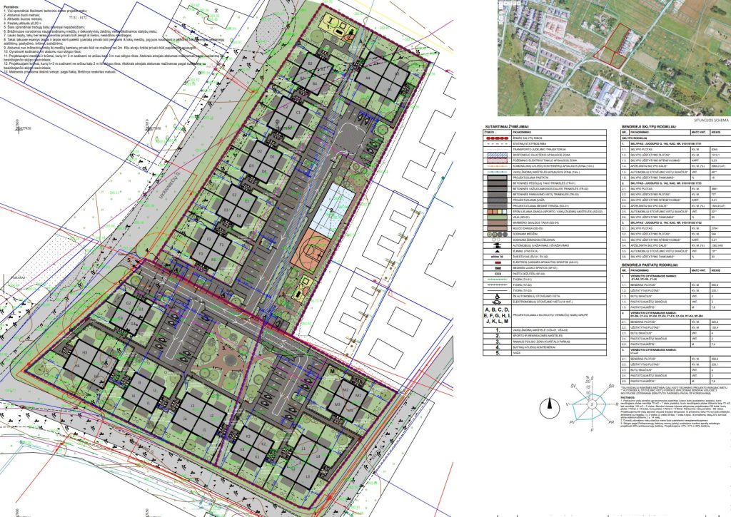 Juodupio g. 140, 142, 146 (Juodupio g. 140, 142, 146) - Row housing - visualization