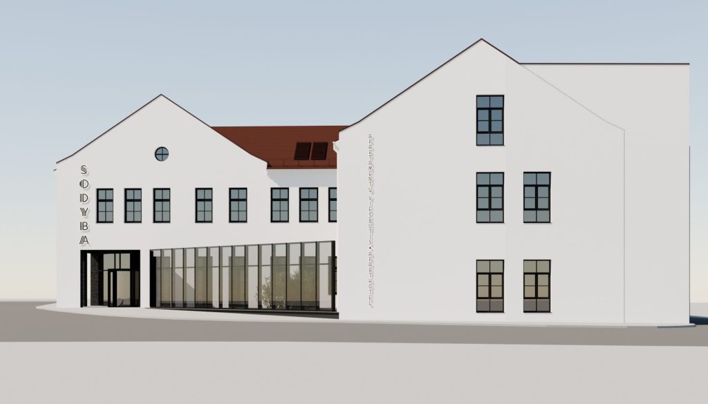 Kaunakiemio g. 3 (Kaunakiemio g. 3) - Viešbutis - vizualizacija