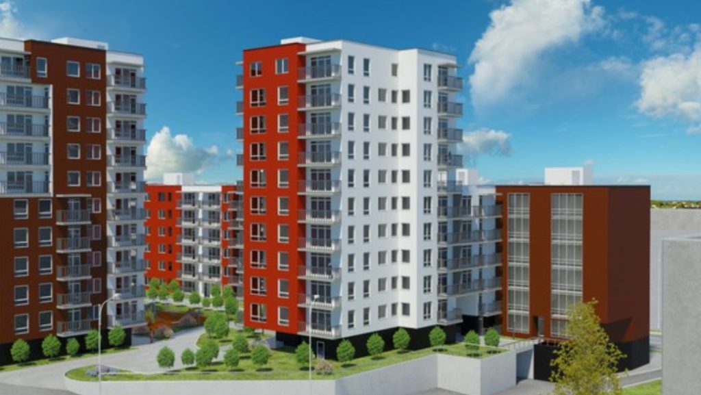 Kauno Algirdo kvartalas (Kauno g. 16) - Daugiabutis - vizualizacija