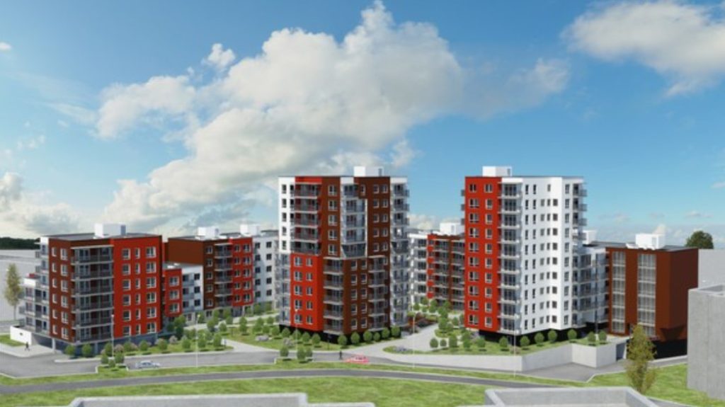 Kauno Algirdo kvartalas (Kauno g. 16) - Daugiabutis - vizualizacija