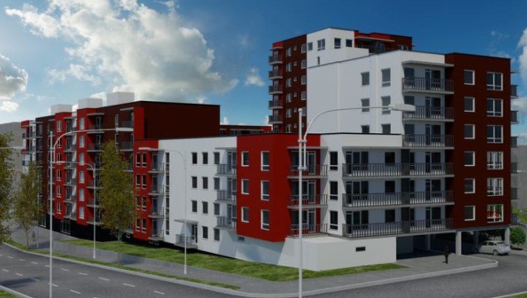 Kauno Algirdo kvartalas (Kauno g. 16) - Daugiabutis - vizualizacija