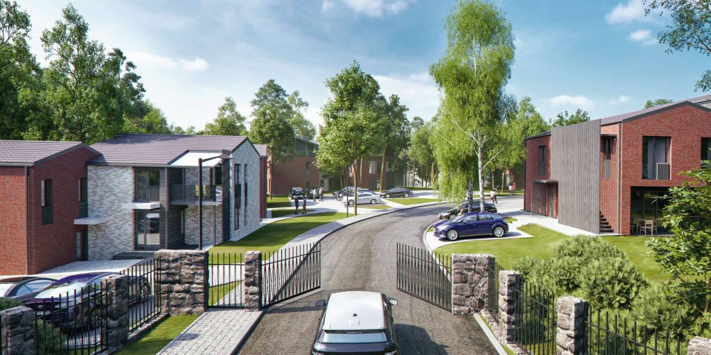 Kopos žuvėdra 1 etapas - apartamentai (Girulių pl. 15, 17, 19, 21, 23, 25) - Multi apartment - visualization