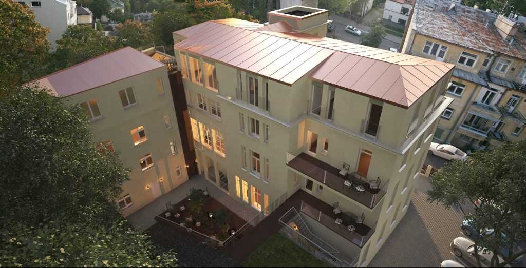 Ministro namas (Totorių g. 14) - Multi apartment - visualization