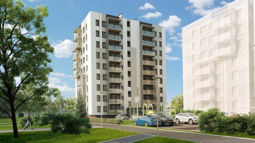 Naujamiesčio alėja (Savanorių pr. 44) - Multi apartment - visualization