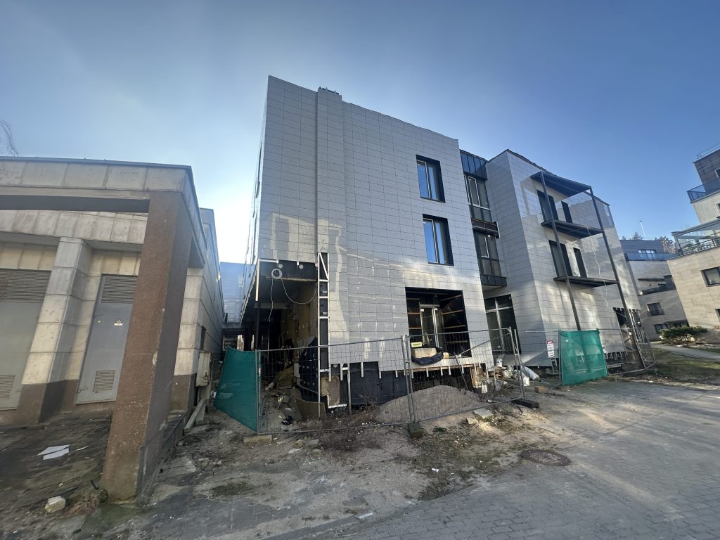 Rugiagėlė (Vanagupės g. 13A) - Multi apartment - construction photos