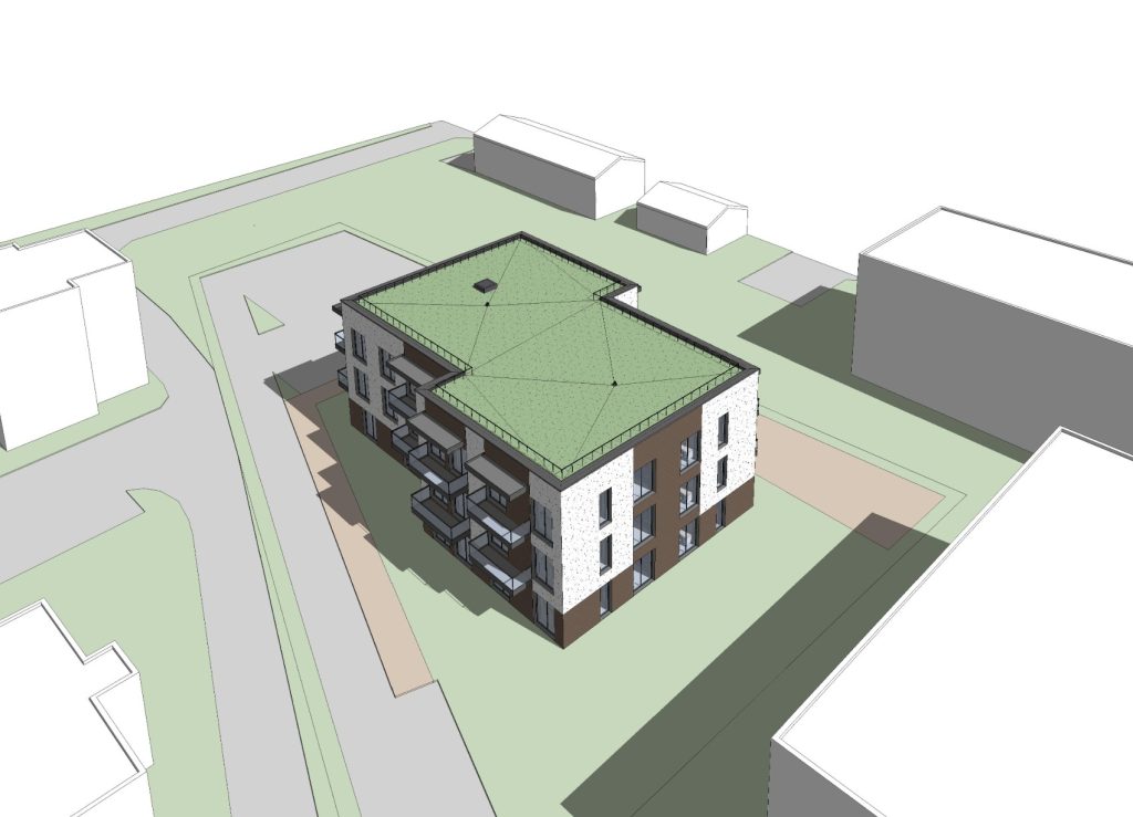 Simono Grunau g. 119 (Simono Grunau g. 119) - Row housing - visualization