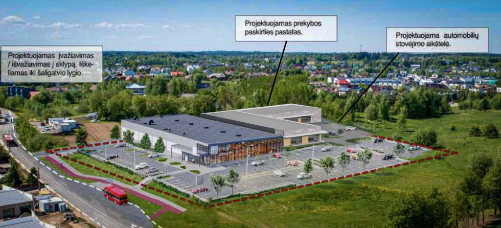 Tarandės g. 1 (Tarandės g. 1) - Non-food store - visualization