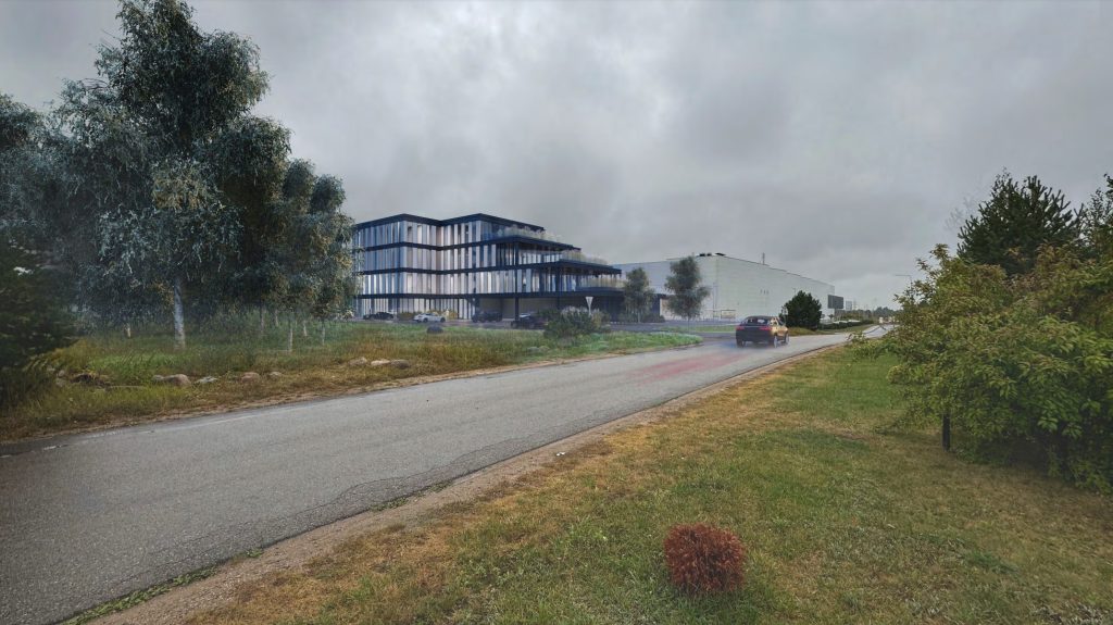 Vakarinė g. 88 (Vakarinė g. 88) - Office center - visualization