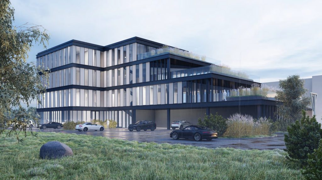 Vakarinė g. 88 (Vakarinė g. 88) - Office center - visualization