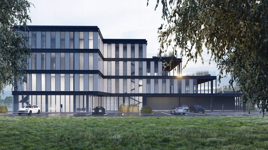 Vakarinė g. 88 (Vakarinė g. 88) - Office center - visualization