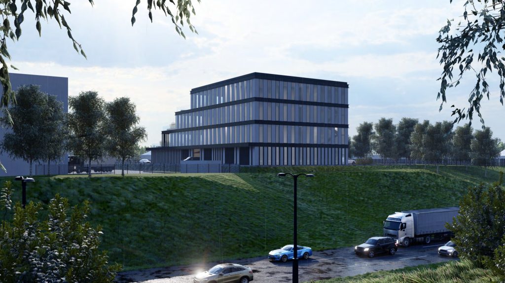 Vakarinė g. 88 (Vakarinė g. 88) - Office center - visualization