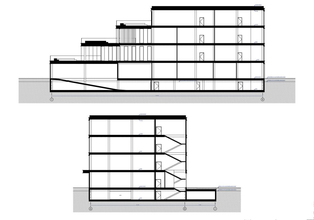 Vakarinė g. 88 (Vakarinė g. 88) - Office center - visualization