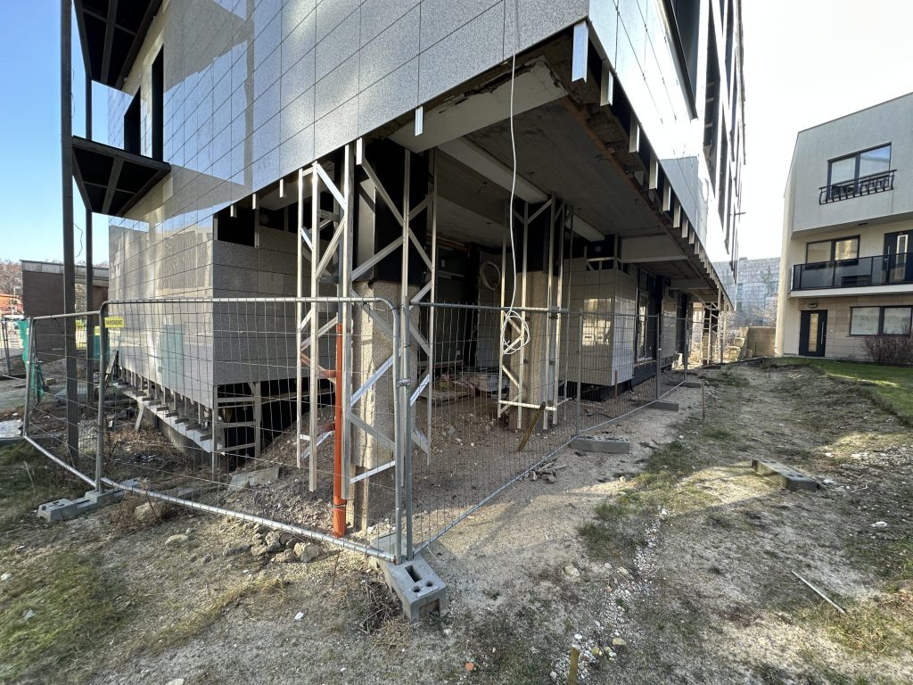 Rugiagėlė (Vanagupės g. 13A) - Multi apartment - construction photos