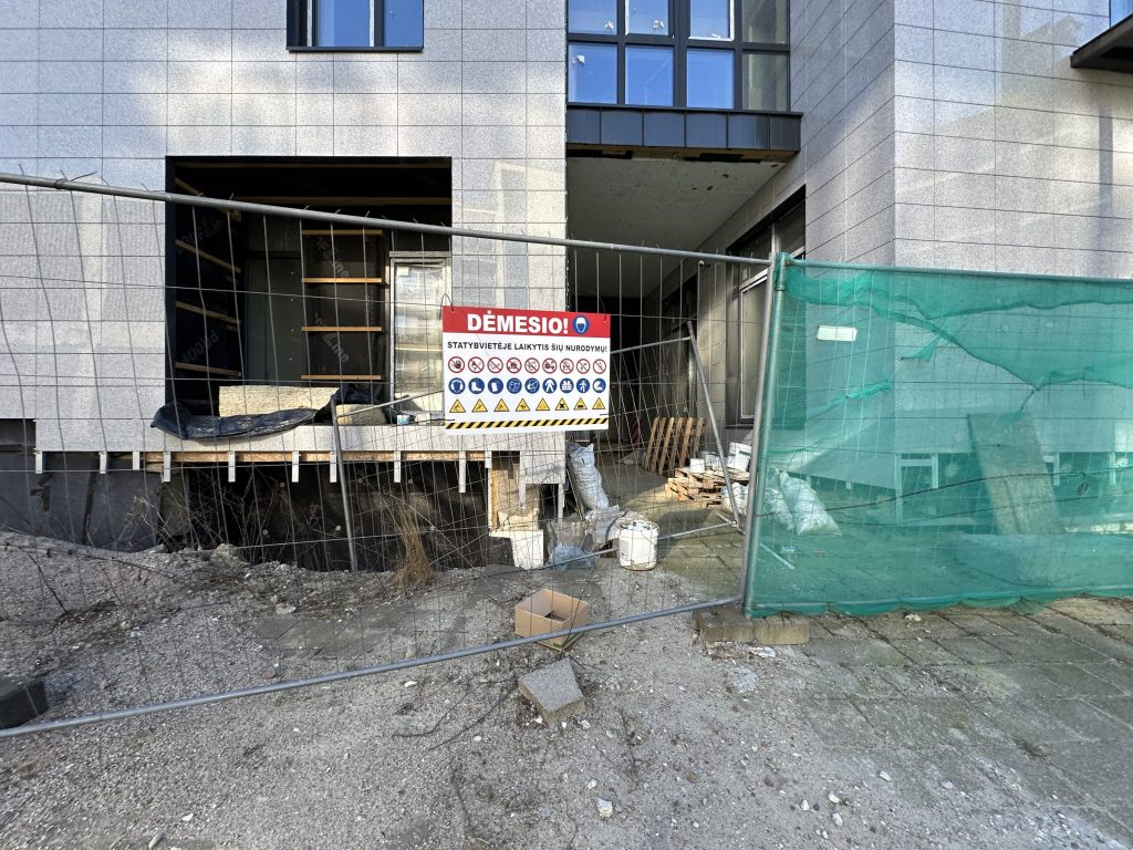 Rugiagėlė (Vanagupės g. 13A) - Multi apartment - construction photos