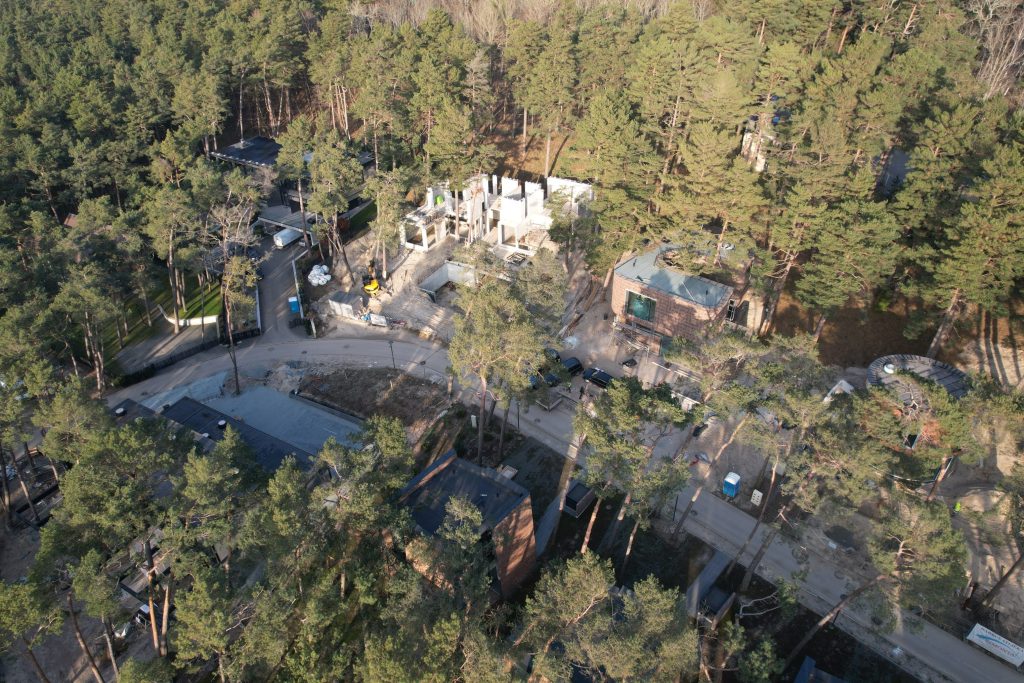 Kopų žuvėdra 2 etapas - apartamentai (Litorinos g. 2 - 40, 3 - 35, Girulių pl. 15, 15A, 15B, 17, 17A, 17B, 19, 19A, 21, 21A, 23, 23A, 25, 25A, 25B ) - Private house community, Row housing - construction photos