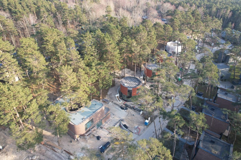 Kopų žuvėdra 2 etapas - apartamentai (Litorinos g. 2 - 40, 3 - 35, Girulių pl. 15, 15A, 15B, 17, 17A, 17B, 19, 19A, 21, 21A, 23, 23A, 25, 25A, 25B ) - Private house community, Row housing - construction photos