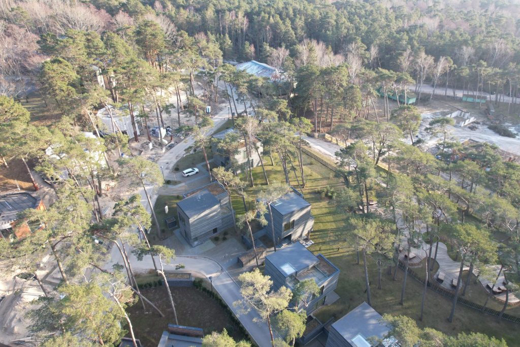 Kopų žuvėdra 2 etapas - apartamentai (Litorinos g. 2 - 40, 3 - 35, Girulių pl. 15, 15A, 15B, 17, 17A, 17B, 19, 19A, 21, 21A, 23, 23A, 25, 25A, 25B ) - Private house community, Row housing - construction photos