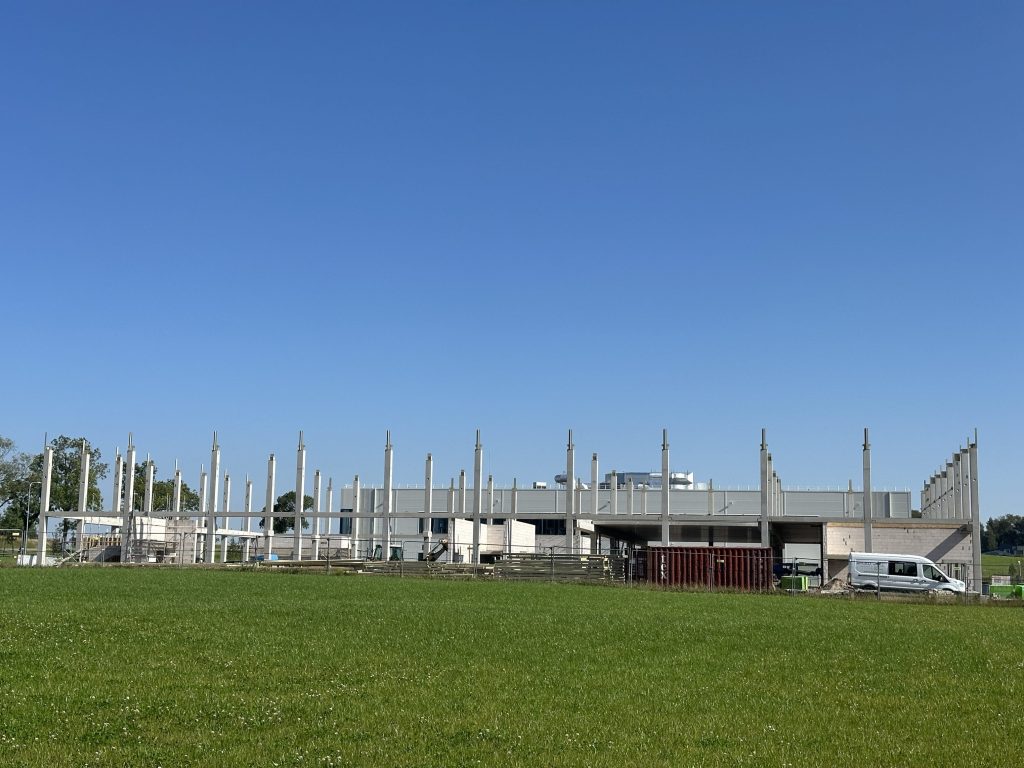 Liepų parkas 3 pastatas (Liepų g. 80) - Shopping center - construction photos