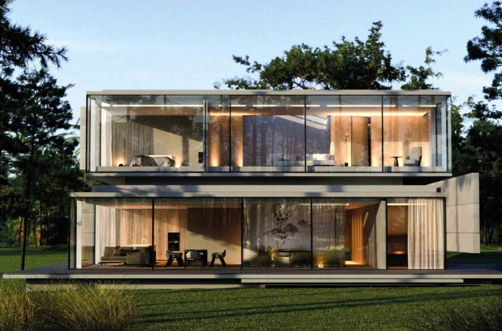 Kopų žuvėdra 2 etapas - apartamentai (Litorinos g. 2 - 40, 3 - 35, Girulių pl. 15, 15A, 15B, 17, 17A, 17B, 19, 19A, 21, 21A, 23, 23A, 25, 25A, 25B ) - Private house community, Row housing - visualization