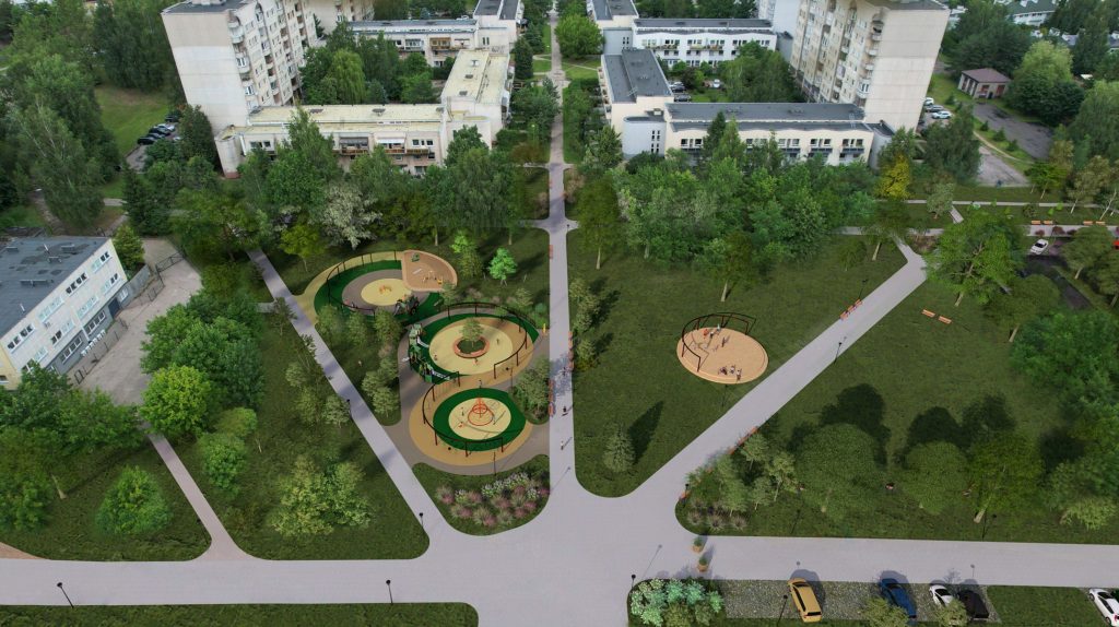 Čikagos al., Ugnijos skveras (Čikagos al.) - Square - visualization