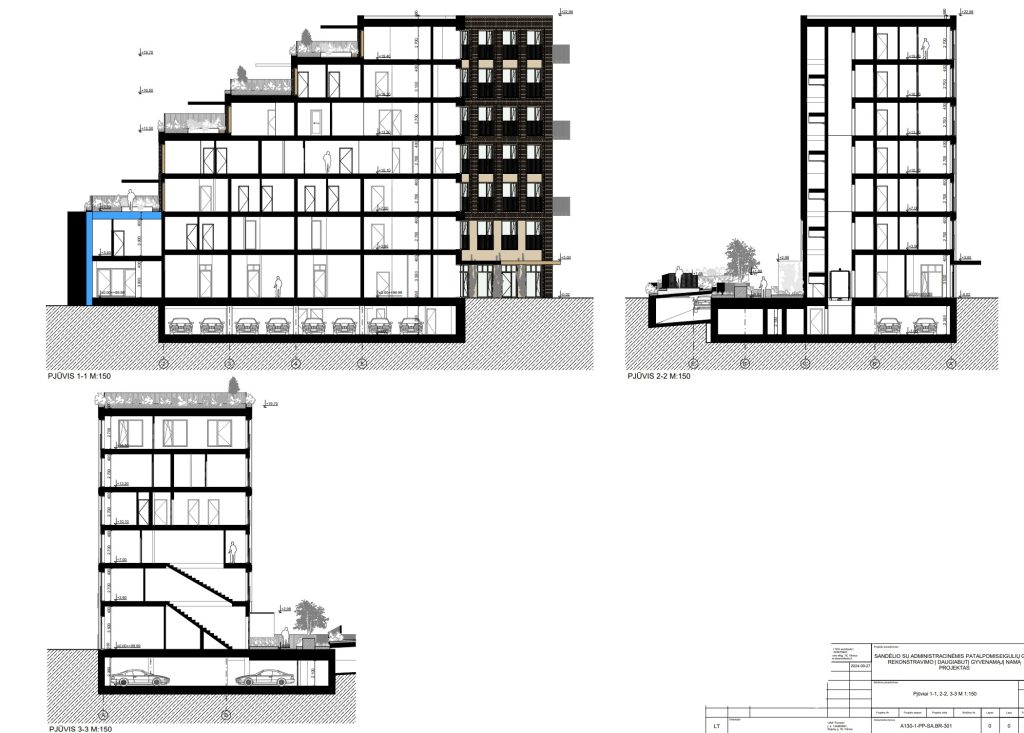 Eigulių g. 27 (Eigulių g. 27) - Multi apartment - visualization