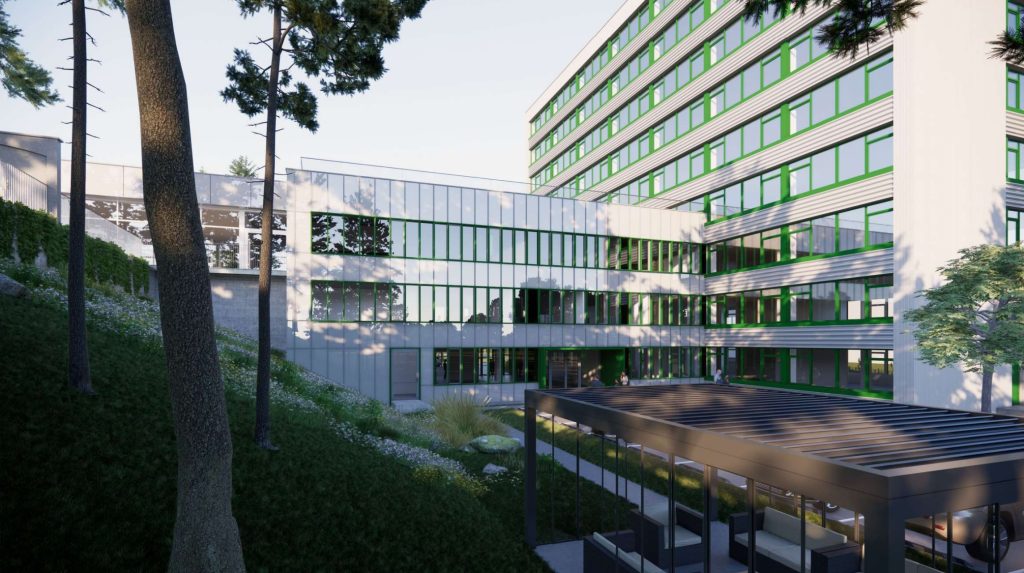 Grigeo administracinis (Vilniaus g. 10) - Office center - visualization