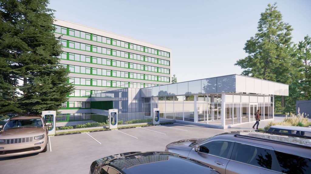 Grigeo administracinis (Vilniaus g. 10) - Office center - visualization