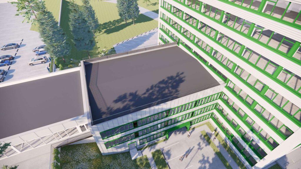 Grigeo administracinis (Vilniaus g. 10) - Office center - visualization