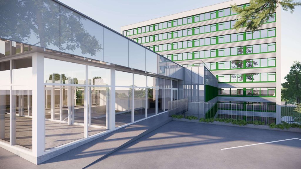 Grigeo administracinis (Vilniaus g. 10) - Office center - visualization